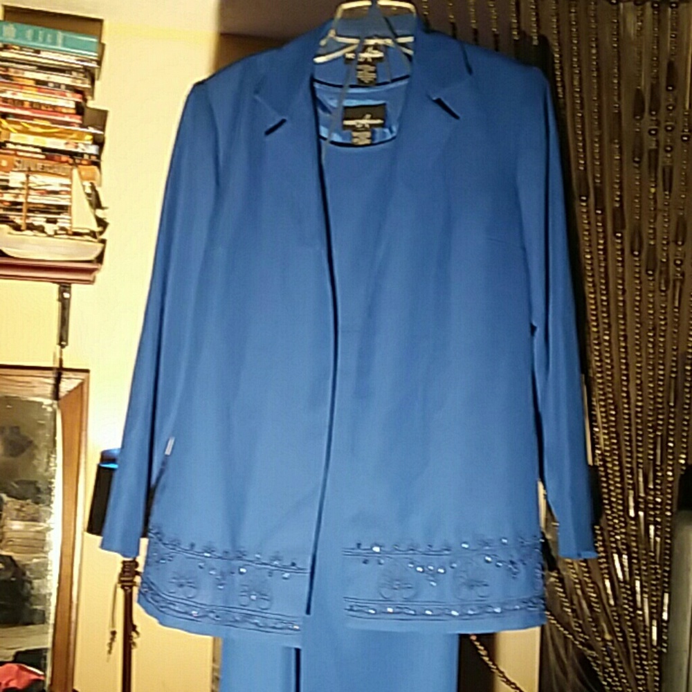dress with beaded jacket